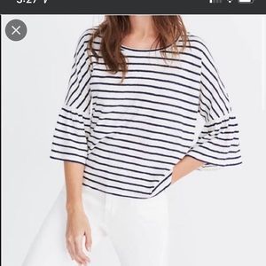 Bell sleeve top from MADEWELL